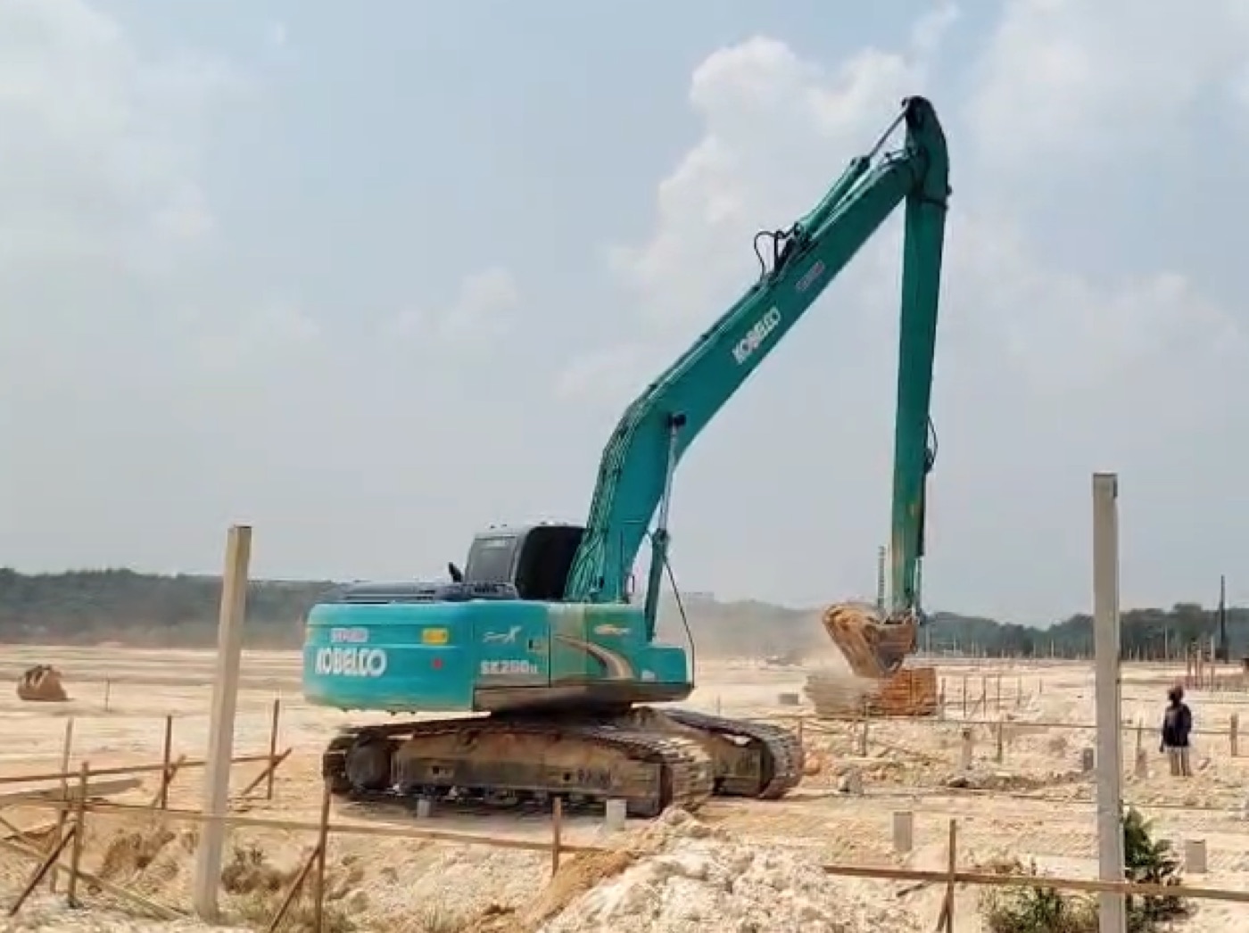 Long Reach Excavator